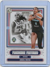 2025 Panini Donruss Franchise Features Press Proof Angel Reese WNBA #5 Sky