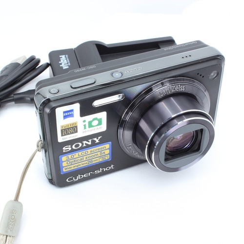 Sony | Cyber-shot | DSC-W290 | Digitalkamera | Gereinigt & Geprüft | Schwarz