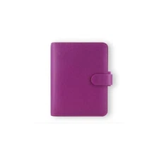 Filofax Saffiano Pocket Organiser - Raspberry