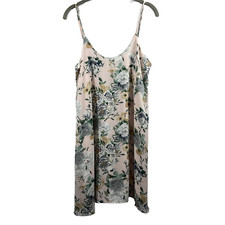 Newbury Kustom Womens Dress Mini Small Strappy Floral Lined Pullover Lightweight
