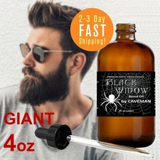 4oz Caveman™ Beard Taming Men Mustache Barber Grooming Style Growth Oil 14 Scent