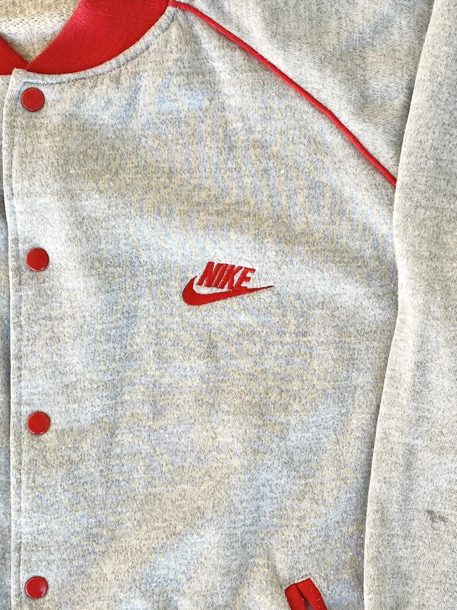 Nike bomber jacket baseball top
