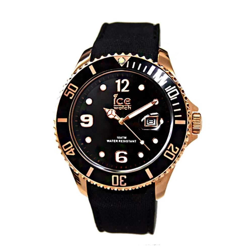 ICE WATCH ICE steel watch men's LARGE [204] 016766 (black rose gold)