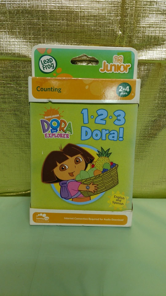 Leap Frog 123 Dora The Explorer Leap Reader English Spanish Interactive Book - Image 2 of 4