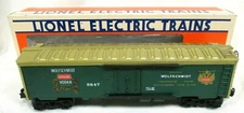 Lionel 6-9847 Wolfschmidt Vodka Billboard Reefer Model Freight Train Car