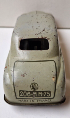 JOUSTRA PICK UP Camionette Jouet Ancien Tole Laquee Friction Avant