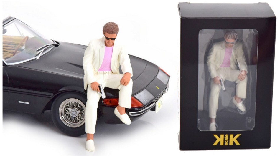 KK SCALE 1/18 MODELLISMO ACTION FIGURE FIGURINE SUNNY SITTING IN TRUCK MODELLINO foto 2