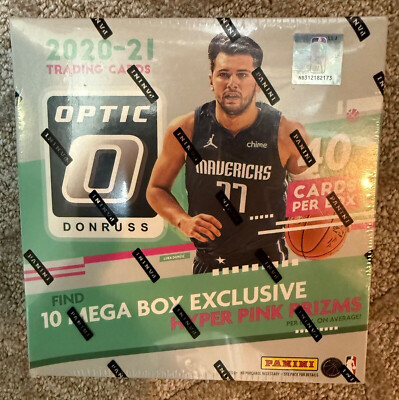   2020-21 Panini Donruss Optic NBA Basketball Mega Box New Factory Sealed  
