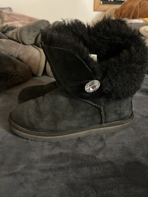 ◉UGG australia◉SWAROVSKI ELEMENTS◉ブラック◉ UGG CLASSIC SHORT
