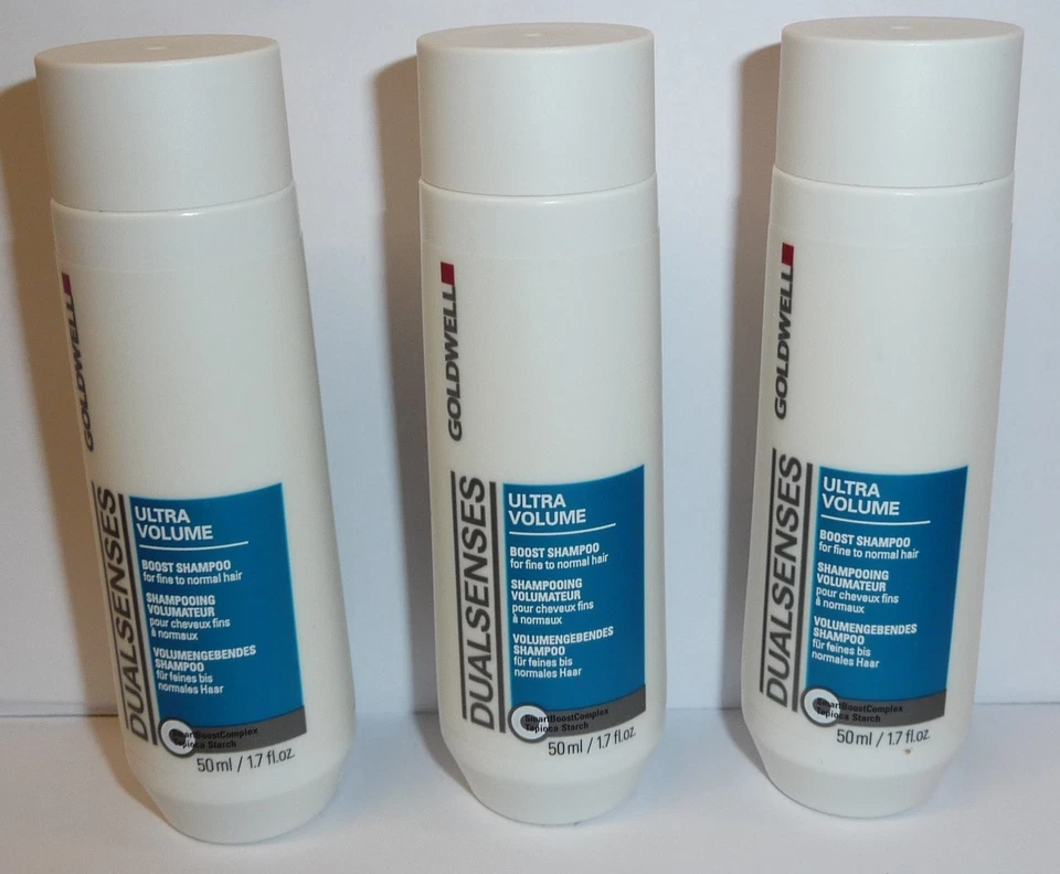 Goldwell Dualsenses Ultra Volume Shampoo 3 x 50ml