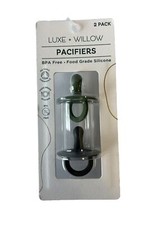Luxe Willow Pacifiers/BPA Free And Food Grade Silicone