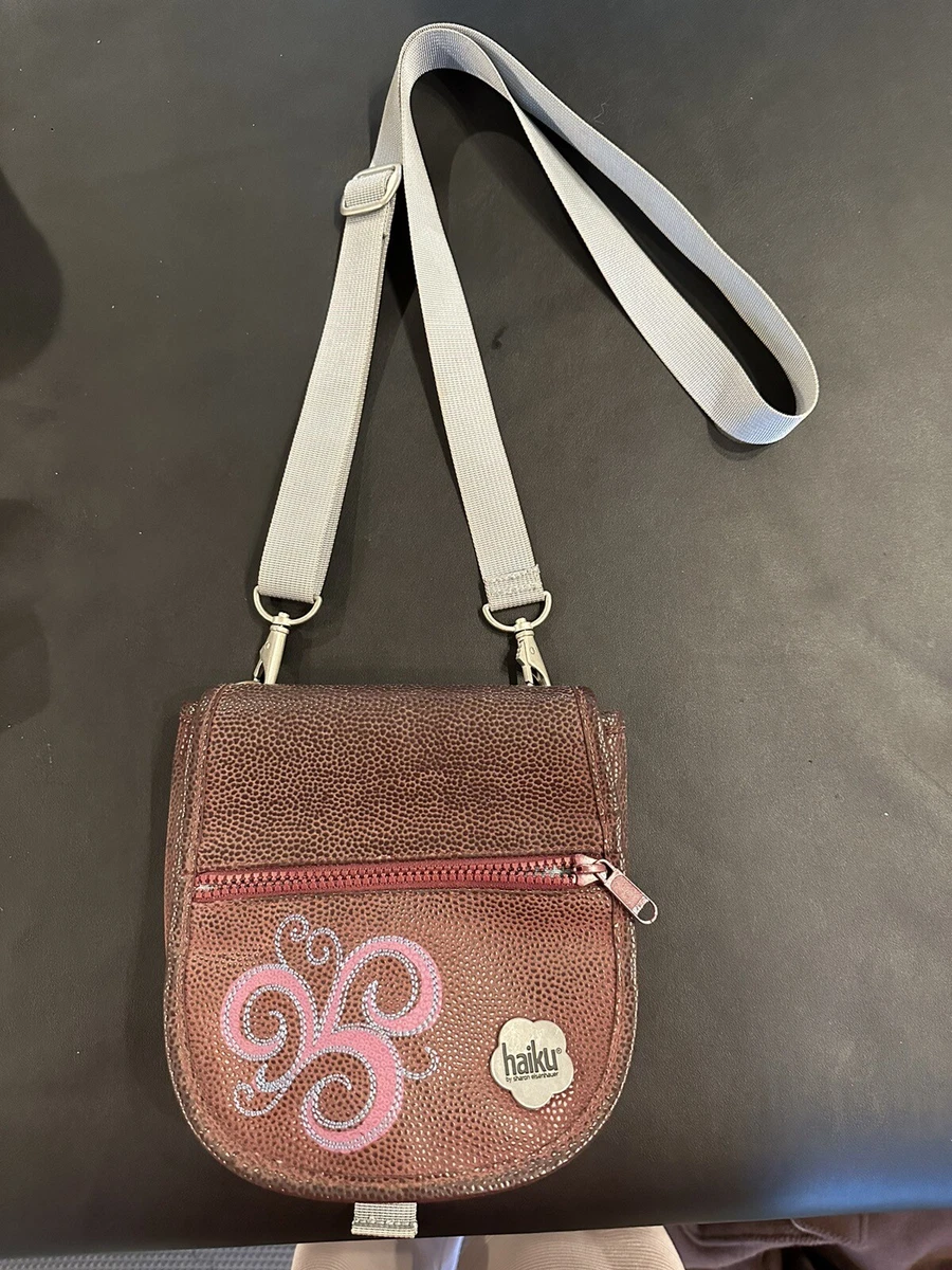 Haiku canvas online crossbody bag