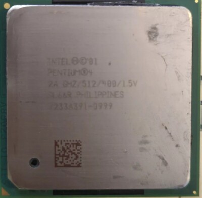 CPU INTEL Pentium 4 2A GHZ /512/400 1.5V SL66R Philippines 7233A391-0999
