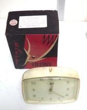 Vintage orange Wecker klassischer Stil Oldschool Wecker Schmiede + Box