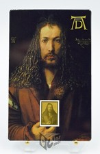 Autoportrait par Albrecht Durer 1/1000 oz 999 lingot de pièce d'or 3000 franc...
