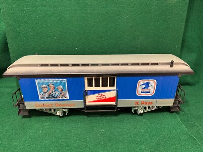 LGB 31840 ''G'' GAUGE US MAIL, COLLECT STAMPS, JACKSON & SHARPE MAIL CAR-no box