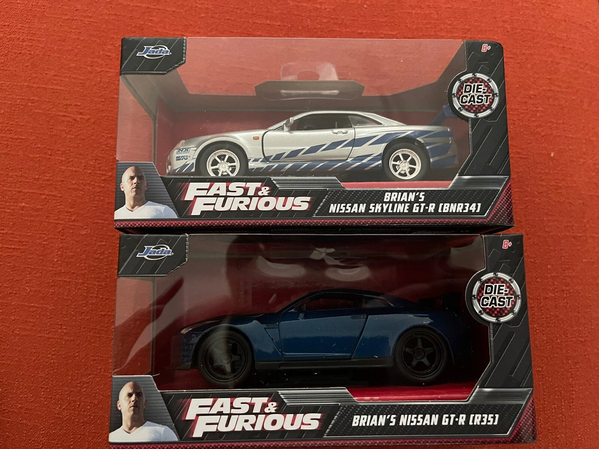 ミニカー Jada Fast & Furious Nissan Skyline GT-R NEW 2023 JADA FAST & FURIOUS 1995 NISSAN SKYLINE GT-R BCNR33