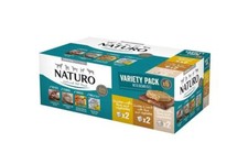Image of Naturo Grain Free Wet Dog Food (Adult) Variety Pack Trays - 6 X 400g