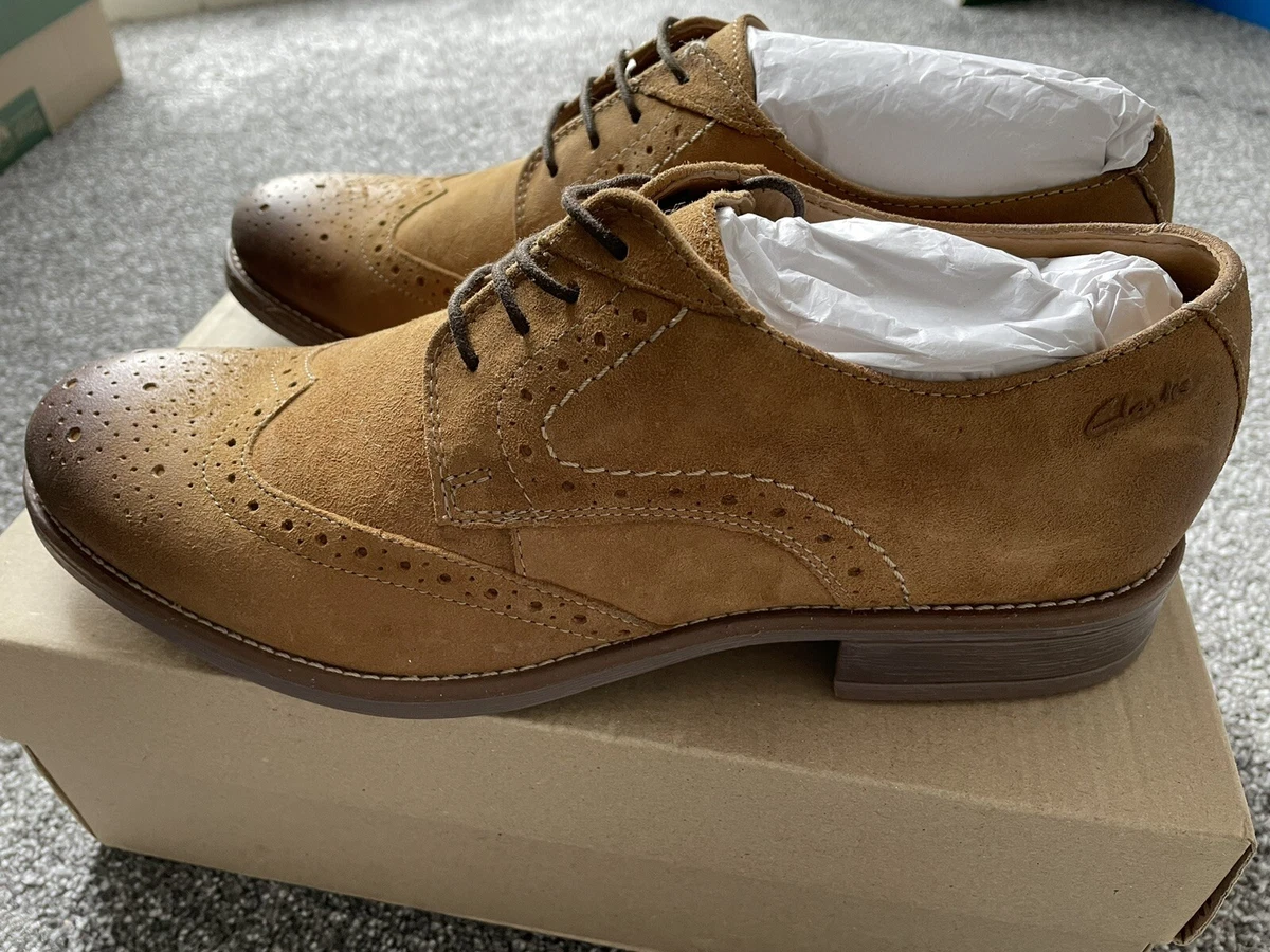 Clarks mens shoes size best sale 8