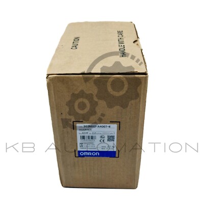 Omron 3G3MX2-A4007-E MX Inverter Drive, 3-phasig 400VAC, 3,4A, 0,75kW (HD)