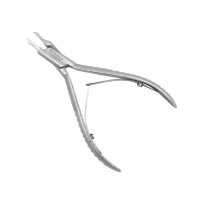 MASAKO INSTRUMENTE Eckenzange Nagelzange spezielle Form schlank Fußpflege Zange Nagelpflege 13 cm