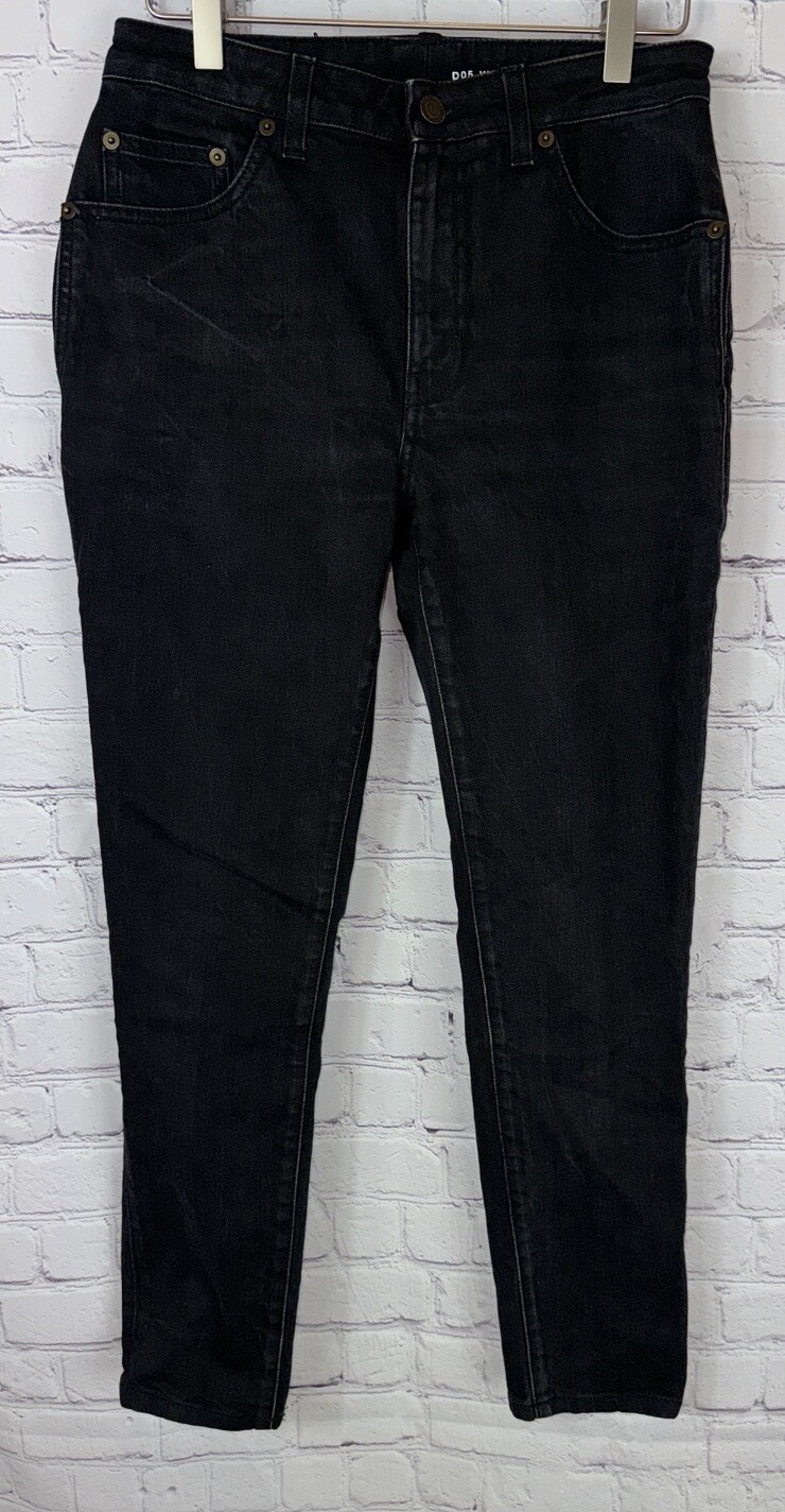 Jeans skinny neri SAINT LAURENT Paris D05 con SK MW taglia 28?