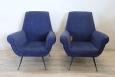 Coppia di poltrone design italiano anni '50