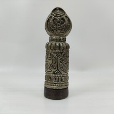 ANTICO SIGILLO TIBETANO in metallo