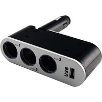 Sentry Auto Pro Triple Socket Car Plug Power Adapter With 1 Usb Port Ap045 on sale Sentry Auto Pro Triple Socket Car Plug Power Adapter With 1 Usb Port Ap045 on sale