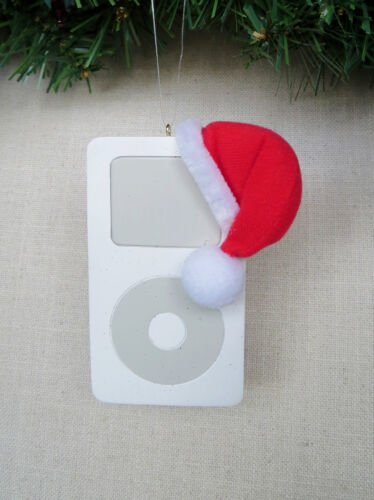 MP3 Player with Santa Claus Hat Christmas Ornament  BRAND NEW  - 第 1/2 張圖片