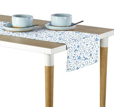 Blue Bunnies Table Runners - 12"x72" or 14"x108"