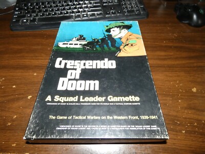 Squad Leader + G.I. Anvil of Victory, Cross of Iron and Crescendo of Doom gamettes plus extras, boxed wargame - The Shop on the Borderlands