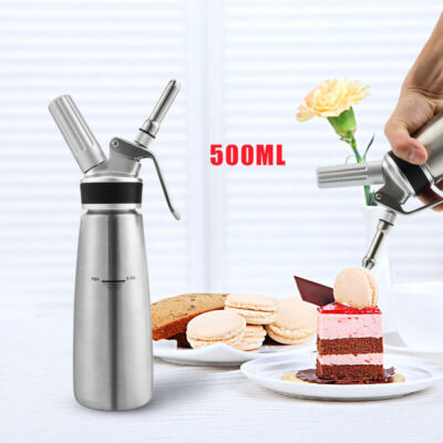 Sahnespender Kitchen Sahnesyphon Profi 500ml Professional Sahnebereiter Whipped