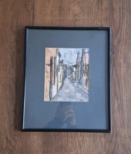 Irish Art Original Watercolour Sketch By Richard Livingston Derry