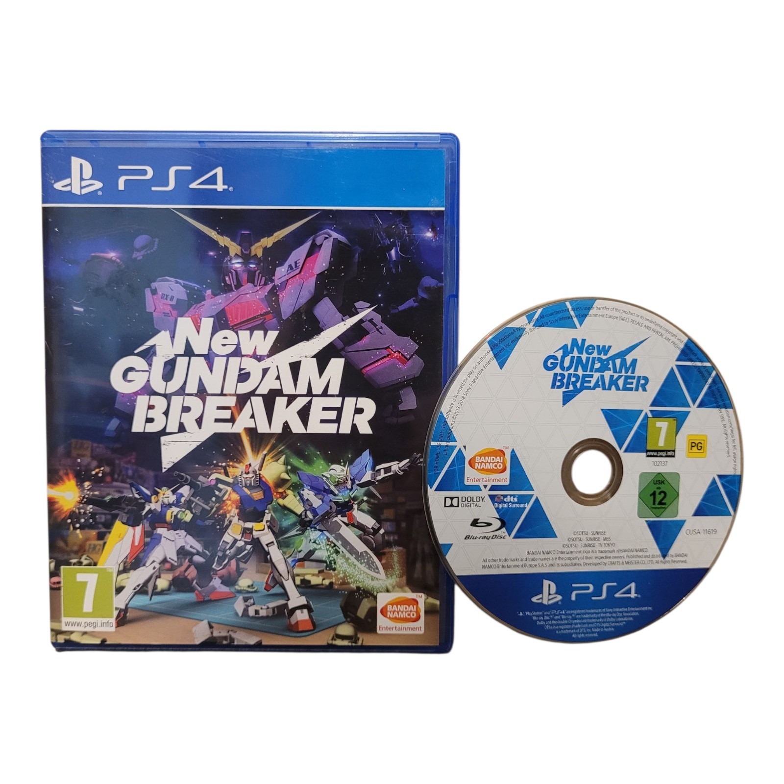 New Gundam Breaker PS4 Boxed - PERFECT DISC PS5 Compatible