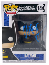 Christian Bale Signed Batman Funko Pop 144 The Dark Knight Autograph Beckett COA