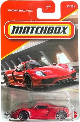 Matchbox Red Porsche 918 Spyder 15/125 2026