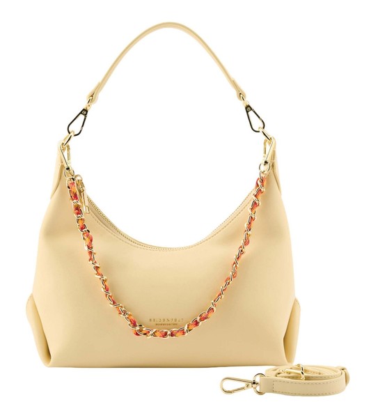 Seidenfelt Manufaktur Huuvari Hobo Bag UmhäNgetasche Tasche Butter - Lemon Neu-image