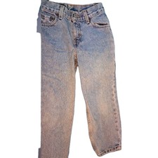 LEVI'S 550 Boys 7R Regular Stonewashed 100 Cotton Vintage Y2K