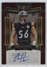 2023 Panini Select Signatures Maroon Prizm 3/75 Alex Highsmith Auto 1js1