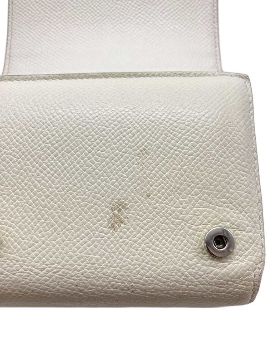 BALENCIAGA BB Metal Logo Bi-fold Wallet Authentic Women 7276 thumbnail 8