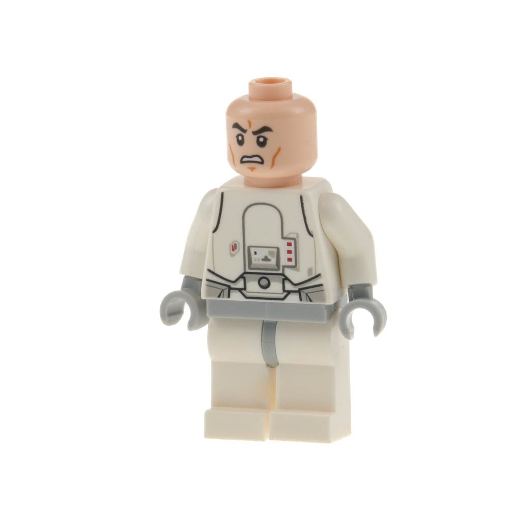 1X Lego Minifigure Star Wars Episode 4/5/6 Snowtrooper White Gray 75054 SW0568