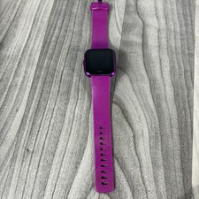 FITBIT VERSA LITE EDITION PURPLE CLASSIC BAND WITH PURPLE ALUMINUM CASE UNTESTED