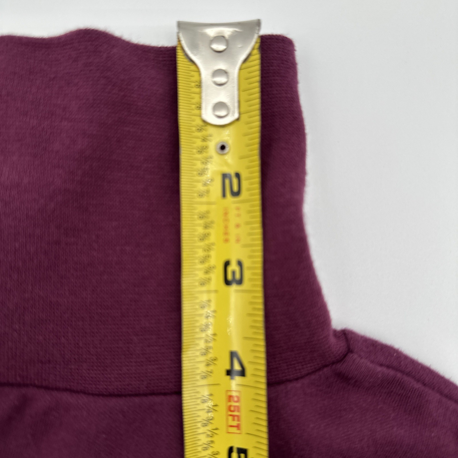 VTG Single Stitch Basic Editions Turtle Neck Shir… - image 17