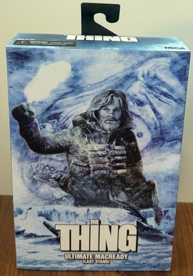 NECA The Thing Ultimate Macready (Last Stand) Action Figure New Damage Box