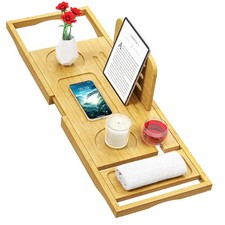 Bathtub Tray - Bath Tray Expandable - Bath Tub Tray Table for Bathtub, Ajusta...