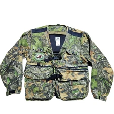 Mossy Oak Super Elite Hybrid Turkey Vest Jacket M/L Men NWTF NO SEAT Hunting