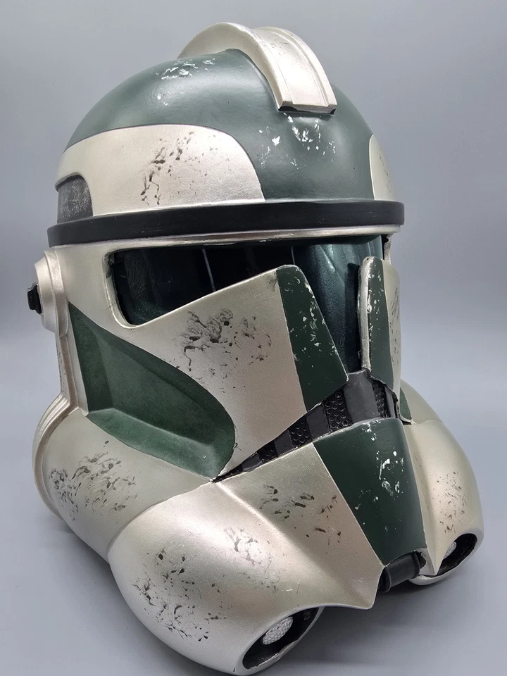  Casco de soldado clon 1:1 Captain Rex Commander Cody accesorios de cosplay resina dura  Foto 2 de 4