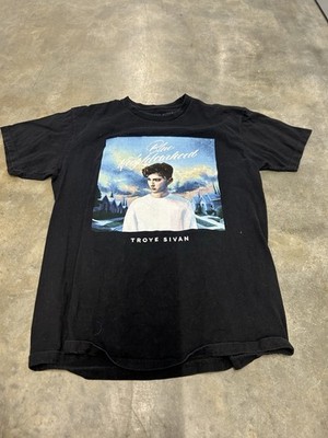 Troye Sivan Men's Large Pullover T-Shirt Short Sleeve Crew Neck Black
