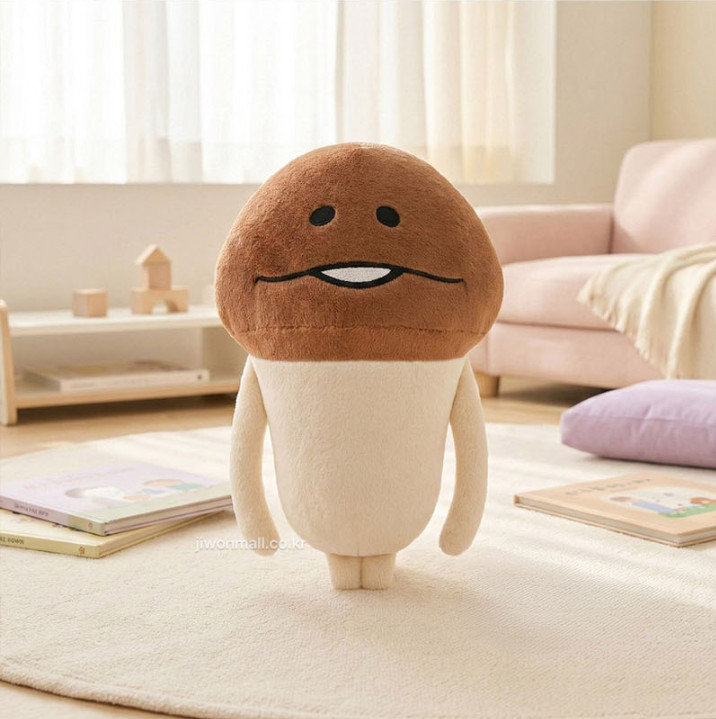Muñeca de peluche MUSHROOM GARDEN NAMEKO serie: muñeca de peluche Nameko Funghi 29 cm